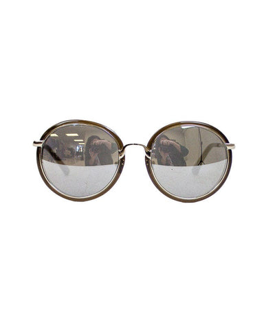 Dries Van Noten Accessories One Size Grey Round Sunglasses