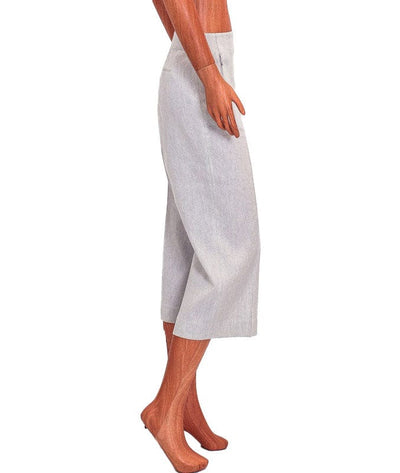 Elie Tahari Clothing XS | US 2 Cropped Straight Leg Linen Trousers