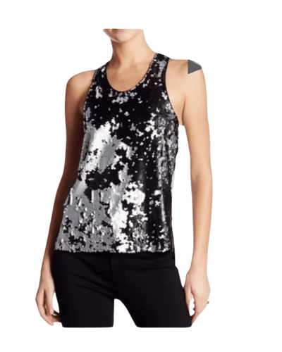 Elizabeth and James Clothing Medium Sequined Tank Top