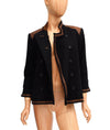 Elizabeth and James Clothing XS | US 2 Cropped Sleeve Military Jacket