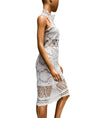 ELLIATT Clothing Medium Halter Lace Dress with Cut-Outs