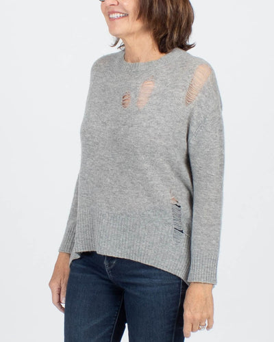 Enza Costa Clothing Small Distressed Sweater