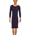 Enza Costa Clothing XS Fitted Rib Knit Dress