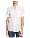 Equipment Clothing Medium Slim Signature Silk Blouse