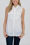 Equipment Clothing Small Dotted Sleeveless Blouse