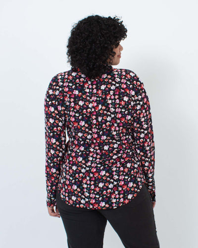 Equipment Clothing XL Floral Print Button Down