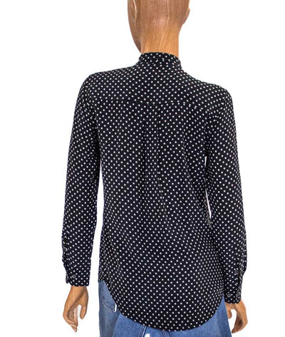 Equipment Clothing XS Star Print Button Down