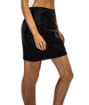 Etcetera by Edmond Chin Clothing Small | US 2 High Waisted Leather Mini Skirt