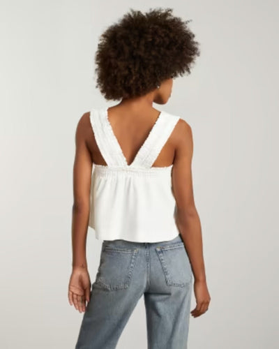 Everlane Clothing Medium "The Smocked Linen" Cami