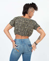 Faithful the Brand Clothing Small | US 4 Puff Sleeve Cropped Blouse