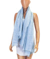 Faliero Sarti Accessories One Size Fringe Trim Rectangle Scarf