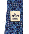 Fendi Accessories One Size FF Print Silk Tie