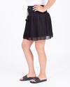 Flannel Clothing XS Black Pleated Skirt