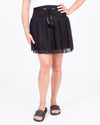 Flannel Clothing XS Black Pleated Skirt