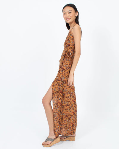 Flynn Skye Clothing XS Deep Slit Wrap Dress