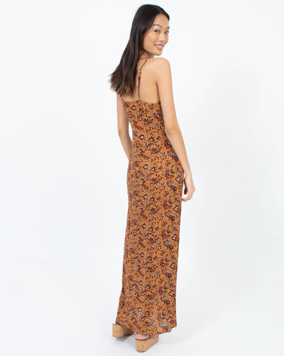 Flynn Skye Clothing XS Deep Slit Wrap Dress