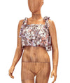 For Love & Lemons Clothing Medium Cropped Tie Strap Top