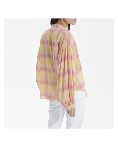 Forte_Forte Clothing Large Voile Tartan Shirt