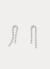 Forte_Forte Jewelry One Size Crystal Embellished Drop Earrings