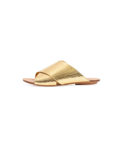Forte_Forte Shoes Small | US 7 Gold Flat Sandals