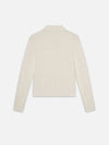 FRAME Clothing Medium Snap Henley Alabaster