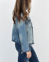 FRAME Clothing Small Distressed Denim Jacket