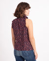 FRAME Clothing Small Floral Sleeveless Blouse