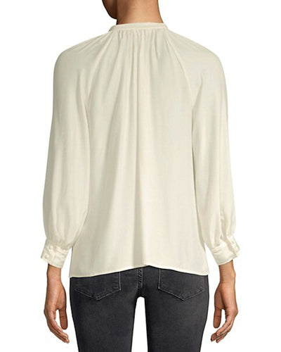 FRAME Clothing Small "Raglan" Silk Blouse