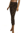FRAME Clothing XS | US 2 Frame Cheetah Print Velvet Crop Flare Pants