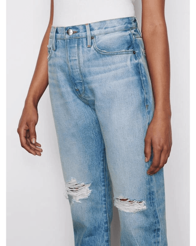 FRAME Clothing XS | US 24 Le Original Straight Leg Jean in Limelight Chew