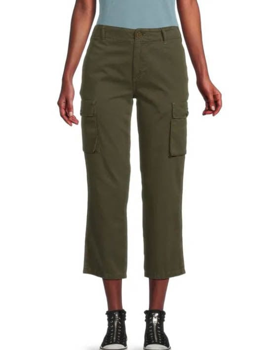 FRAME Clothing XS | US 24 Relaxed Solid Cropped Utility Pants