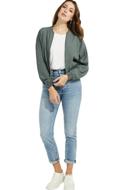 Gentle Fawn Clothing Small "Julian" Bomber Jacket