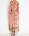 Giada Forte Clothing Small | 1 Printed Chiffon Silk Dress