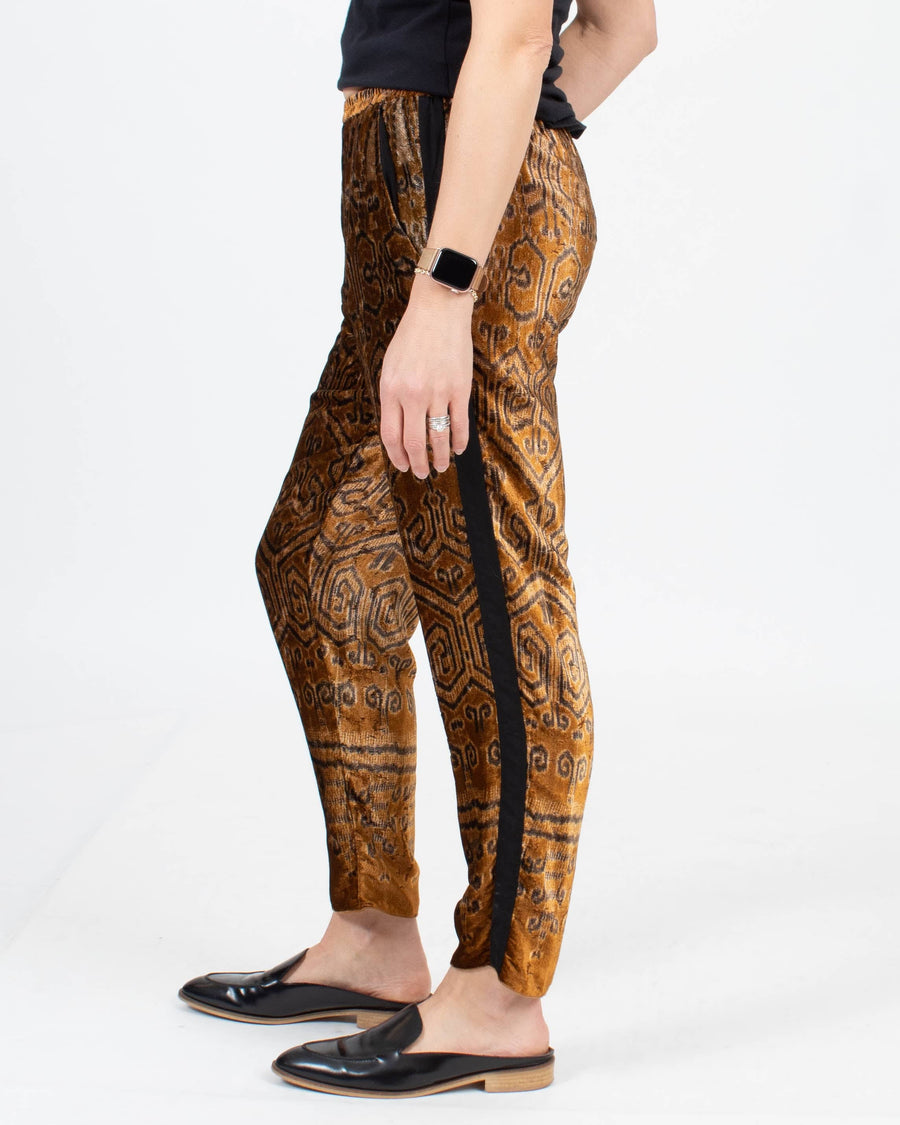 Giada Forte Clothing XS | 0 "Ikat Print Velour" Pants