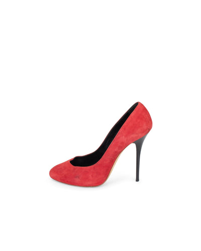 Giuseppe Zanotti Shoes Large | 9 Red Suede Stiletto Heels