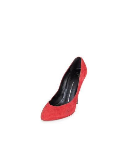 Giuseppe Zanotti Shoes Large | 9 Red Suede Stiletto Heels