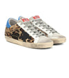 Golden Goose Shoes Large | US 8 "Superstar Sneakers" in Snow Leopard Royal