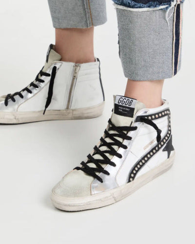 Golden Goose Shoes Medium | 7 "Slide" High Top Sneakers