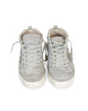 Golden Goose Shoes Medium | 8 Silver Grey Mid Star High Top Sneakers