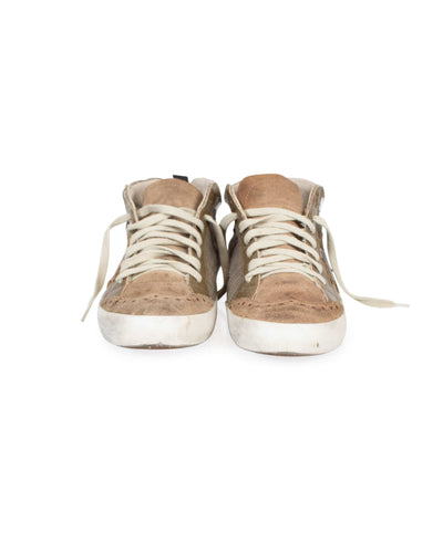 Golden Goose Shoes Medium | US 8 "Midstar" Brown Suede Sneakers