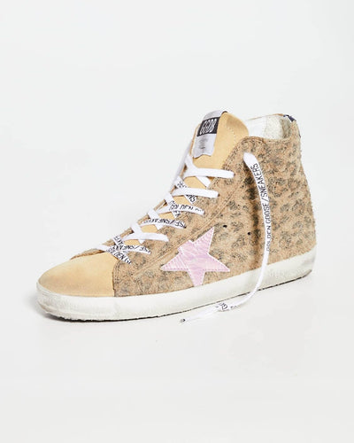 Golden Goose Shoes Medium | US 9 "Francy" Leopard Sneakers