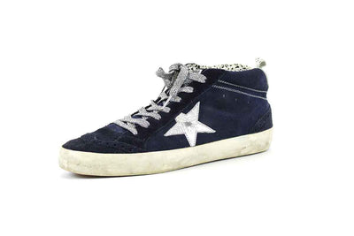 Golden Goose Shoes Medium | US 9 I IT 39 Francy Mid-Top Sneakers in Navy Suede