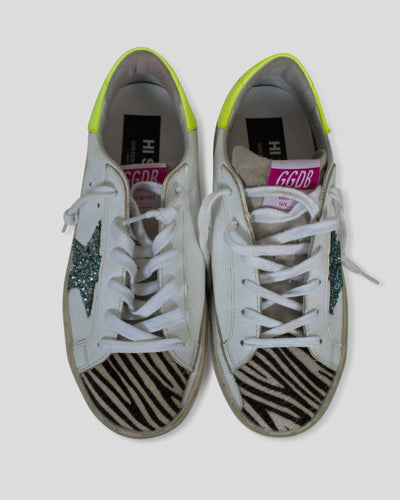 Golden Goose Shoes Small | US 7 "Hi Star" Sneakers