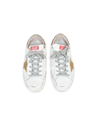 Golden Goose Shoes Small | US 7 "Superstar" Leopard Heel Sneakers