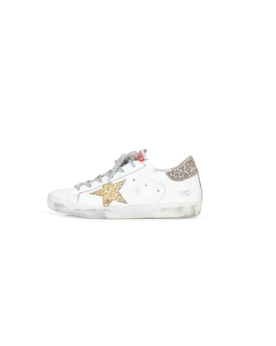 Golden Goose Shoes Small | US 7 "Superstar" Leopard Heel Sneakers