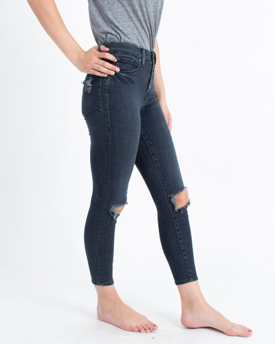Good American Clothing Small | US 26 Distressed Skinny Jeans