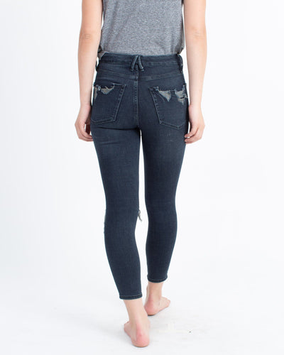 Good American Clothing Small | US 26 Distressed Skinny Jeans