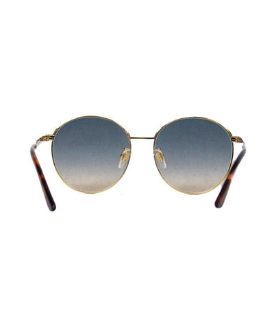 Gucci Accessories One Size Gold Framed Round Sunglasses