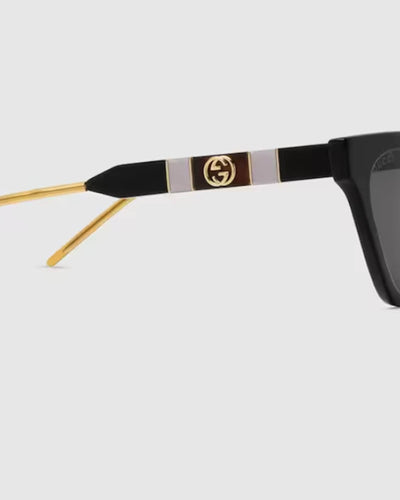 Gucci Accessories One Size "Sophisticated Web Cat Eye" Sunglasses