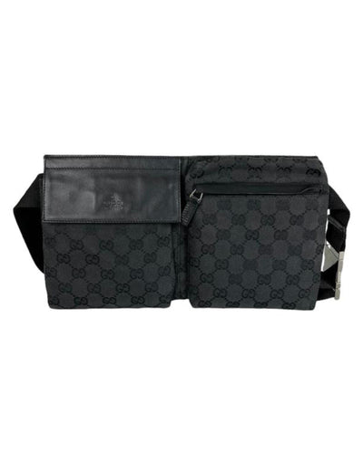 Gucci Bags One Size GG Canvas Double Pocket Waist Bag